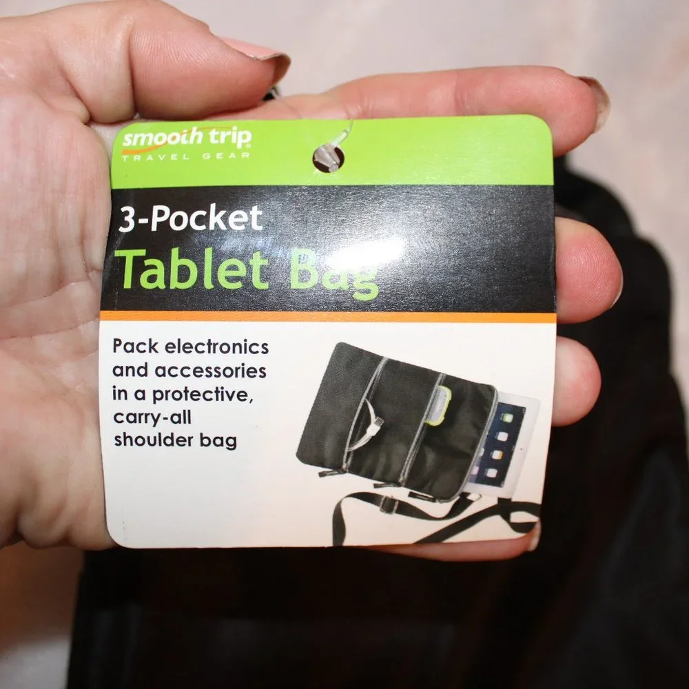 Smooth Trip 3 Pocket Tablet Bag